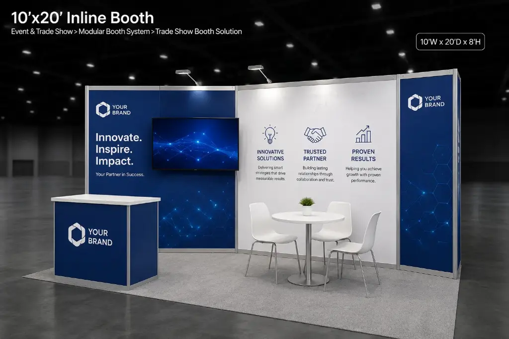 2112-10'x20' Inline Booth
