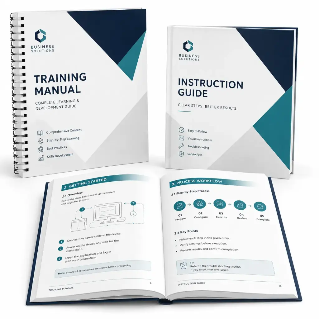 3132-Training & Instruction Manuals