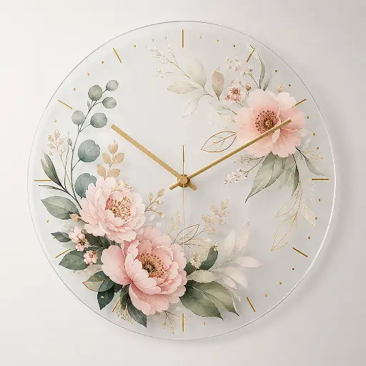 Customed Acrylic Clock 