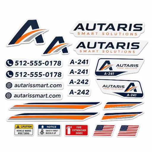 2421-Die-Cut Vehicle Decals